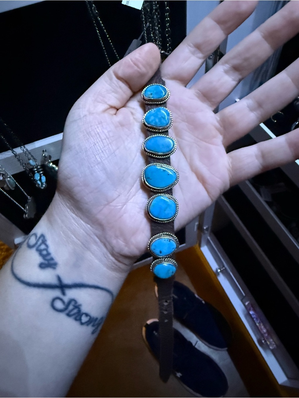 Turquoise Stone Bracelet - Women Jewelry